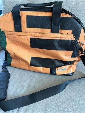 Rareform Orange & Black Travel Tote